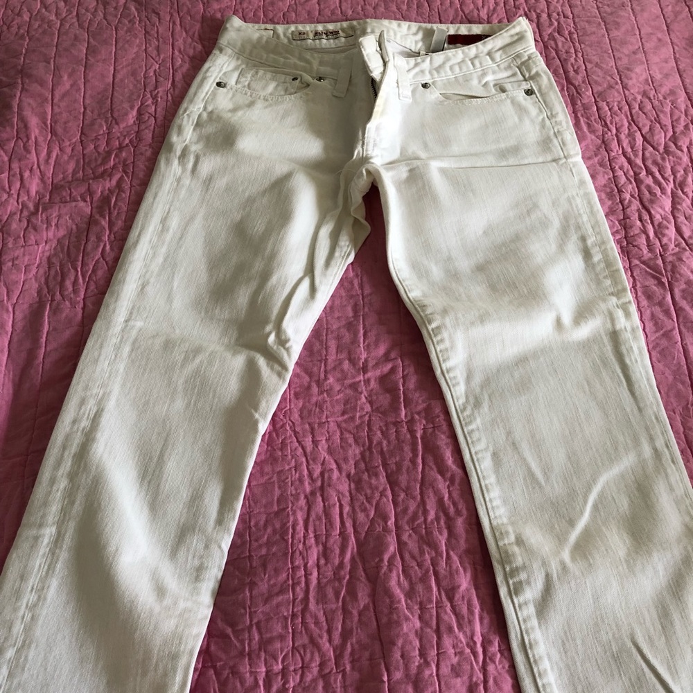 Express white jeans